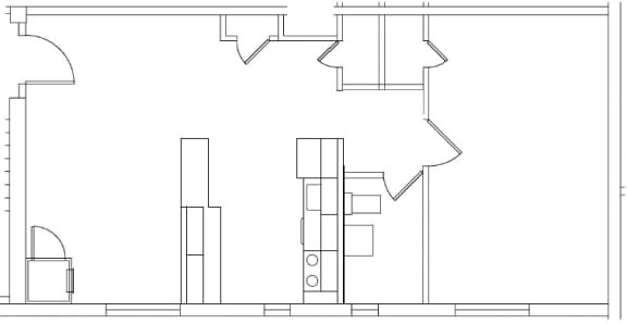 floor plan of the lower level