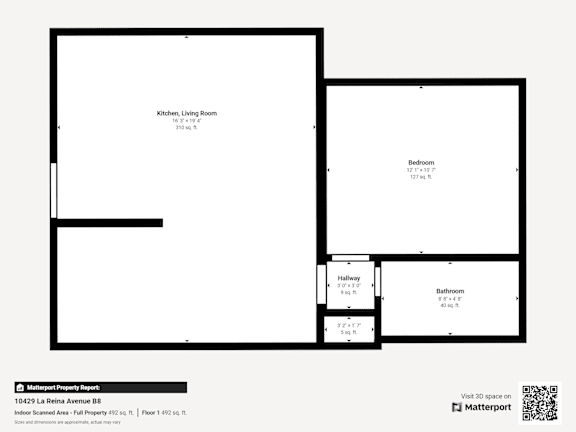 a floor plan of a building with floor plans of different rooms
