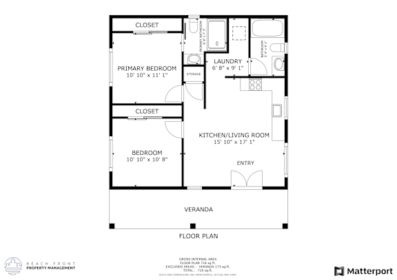 a floor plan of a home with a bedroom and a living room