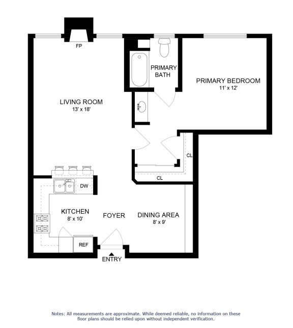 a floor plan of a house with a bedroom and a living room