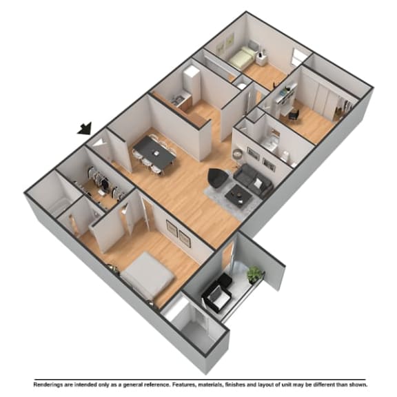 Floor Plans | 1, 2, & 3 Bedroom Apartments Tampa