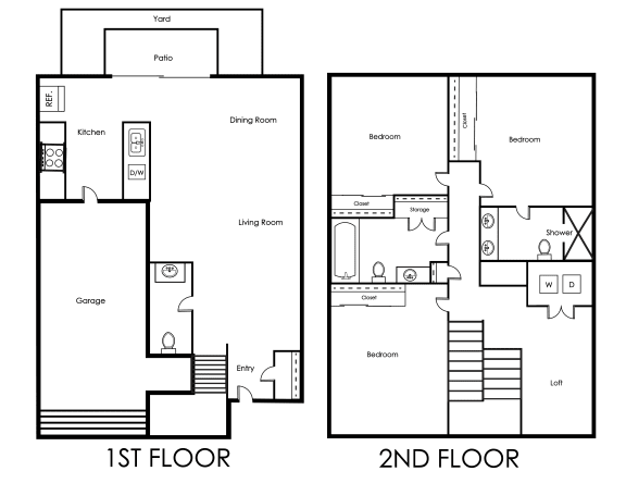 Floor Plans of Stone View on Dobbins in Phoenix, AZ