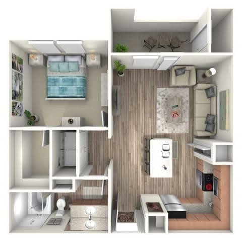 A series of images showing a modern, minimalist interior design with a focus on clean lines and a neutral color palette.