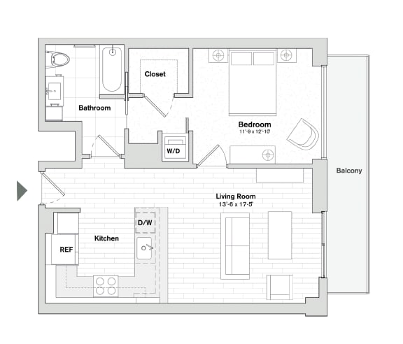 A2 Floor plan