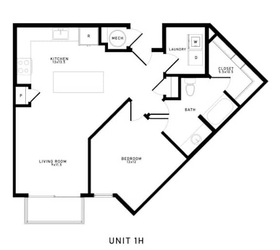 floor plan  the residences at cityscape apartments