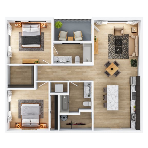 Floor Plans Apartments in Carbondale, CO Hayden Place