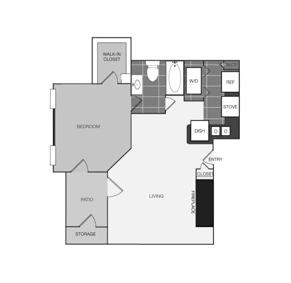 a black and white floor plan of a house