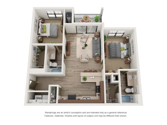 2 bedroom apartment