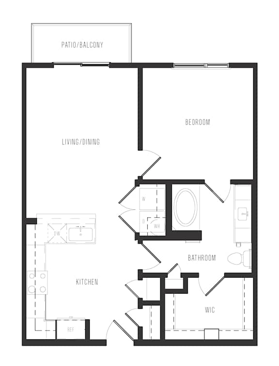 a2 floor plan in dallas texas apartments