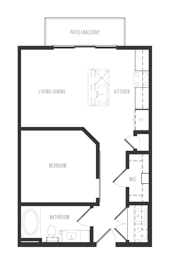 e1 floor plan in dallas texas apartments