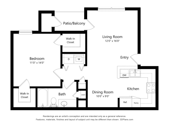 a floor plan of a house