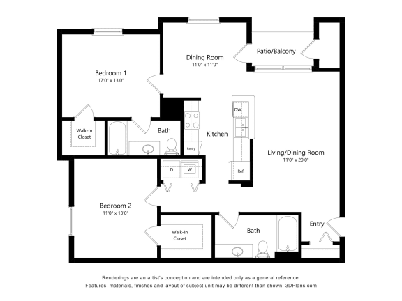 a floor plan of a house