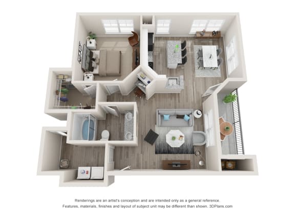 a 1 bedroom floor plan  summit  2100 sq ft