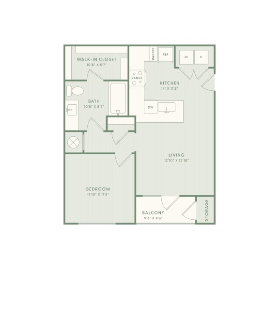 bedroom floor plan | the mansions on the park