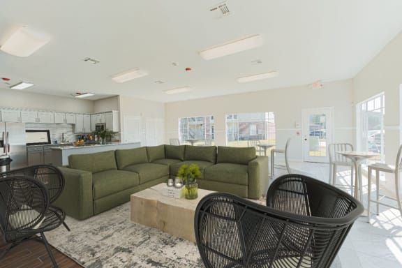 living room in west houston luxury apartments