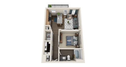 a1 floor plan in irving tx apartments