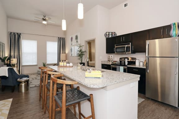 the enclave at homecoming terra vista kitchen and dining area