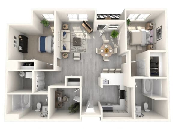 a 2 bedroom192 sq ft floor plan  studio