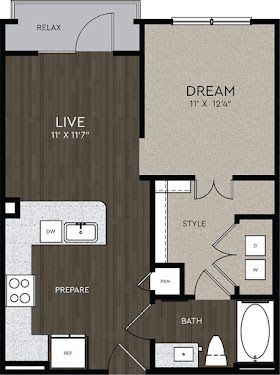 a floor plan of a bedroom house