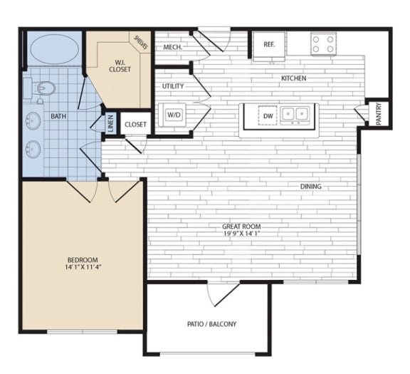 1 bedroom apartment missouri city tx