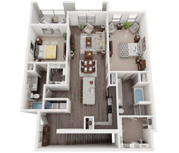 a1 floor plan  the settlement atrium  460 sq ft