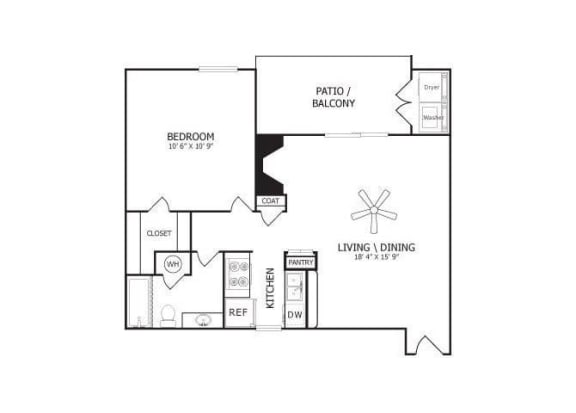 1X1 floorplan