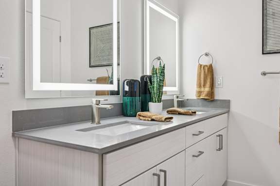 A Double Vanity at Coya Apartments, Las Vegas, 89102