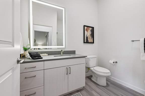 Spacious Bathrooms at Coya Apartments, Las Vegas, Nevada