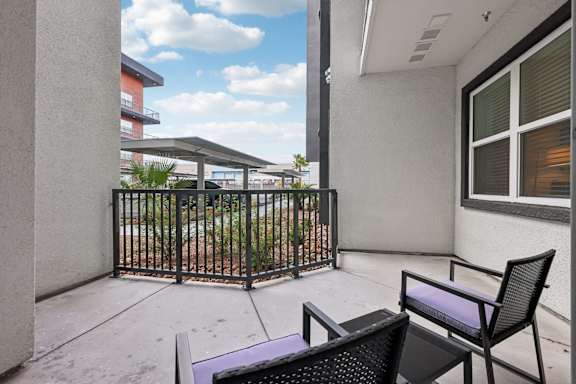 A closer look at Apartment With Private Patio