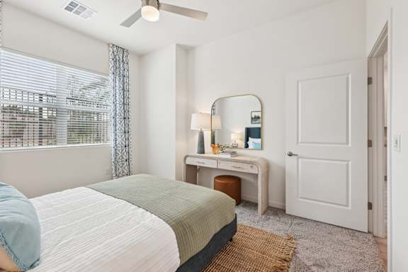 Bedroom With Desk at Coya Apartments, Las Vegas, 89102