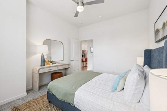Bedroom Interior at Coya Apartments, Las Vegas