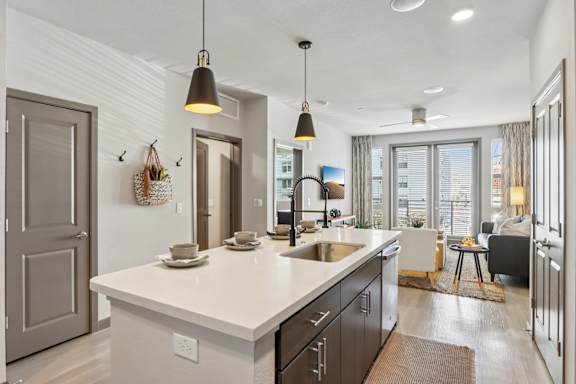 Well Equipped Kitchen at The Rey Downtown Apartments, Arizona , 85003