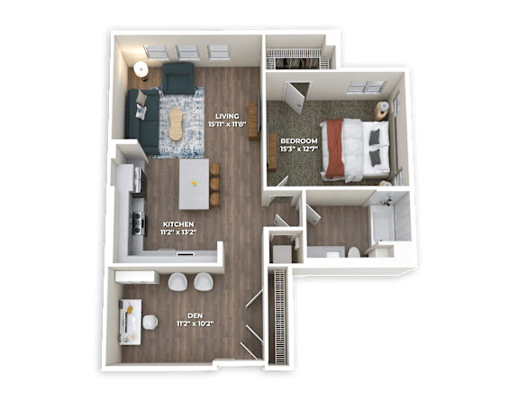Floor Plan  A7 Floor Plan at Panorama Riverpark, California, 93036