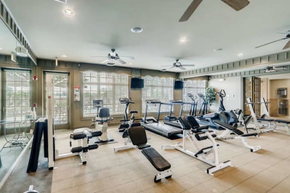 Exercise Room at The Sanctuary of Lake Villa, Illinois