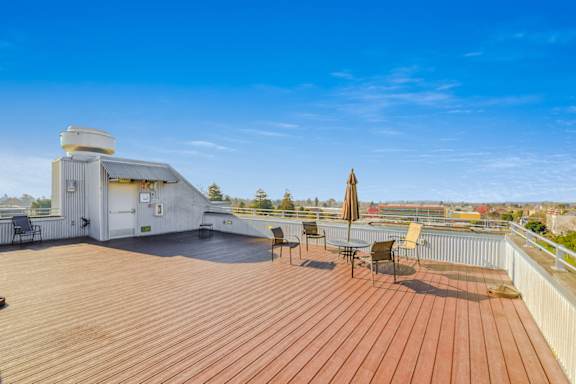 Rooftop Deck at Acton Courtyard, Berkeley