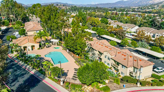 Property From Above at The Terraces Apartments, Escondido, 92026