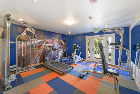 Modern Fitness Center at Ascent, Denver