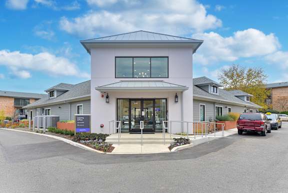 Leasing Center Exterior View at Acclaim at Alexandria, Virginia