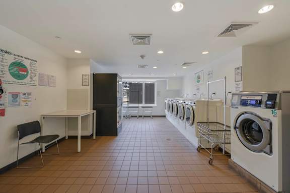 Onsite Laundry Room at 7 Dekalb, New York
