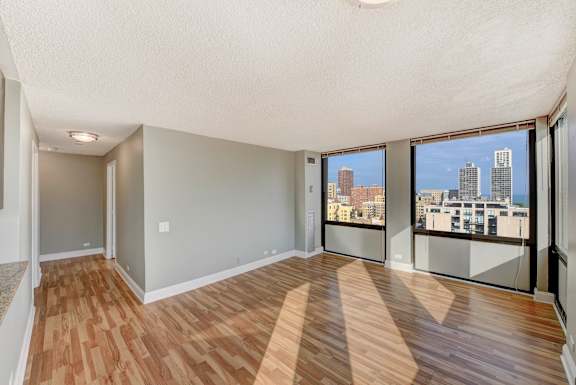 Empty Room at Lincoln Park Plaza Apartments, Chicago, IL, 60614