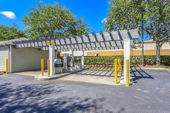 Covered parking at Saxon Trace, Orange City, Florida