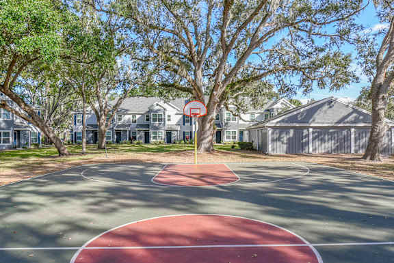 Basketball court at Wellington Woods Apartments, Kissimmee, Florida