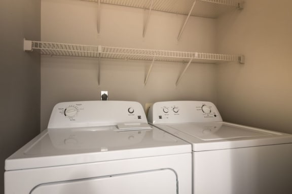 In Home Stacked Washer/Dryer at The Summit at Avent Ferry, Raleigh, North Carolina