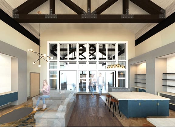 Clubroom at Whetstone Flats, Nashville