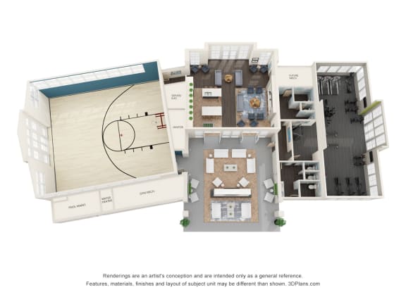 Amenity_aerial View at Whetstone Flats, Nashville, TN, 37211