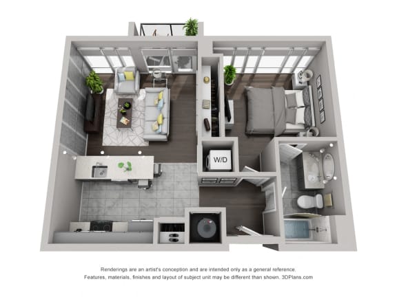 Irvington Floor Plan at CityWay, Indiana