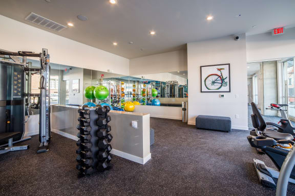 Health And Fitness Center at The Congress at Library Square, Indianapolis, IN, Indiana