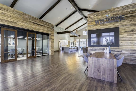 Residential kitchen at Whetstone Flats, Nashville