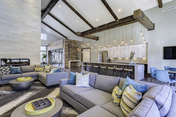 Relaxing Resident Lounge at Whetstone Flats, Nashville, 37211