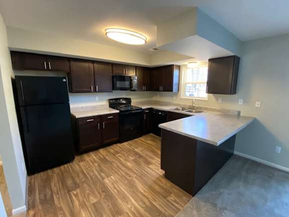 Renovated Kitchen at Governor Square Apartments